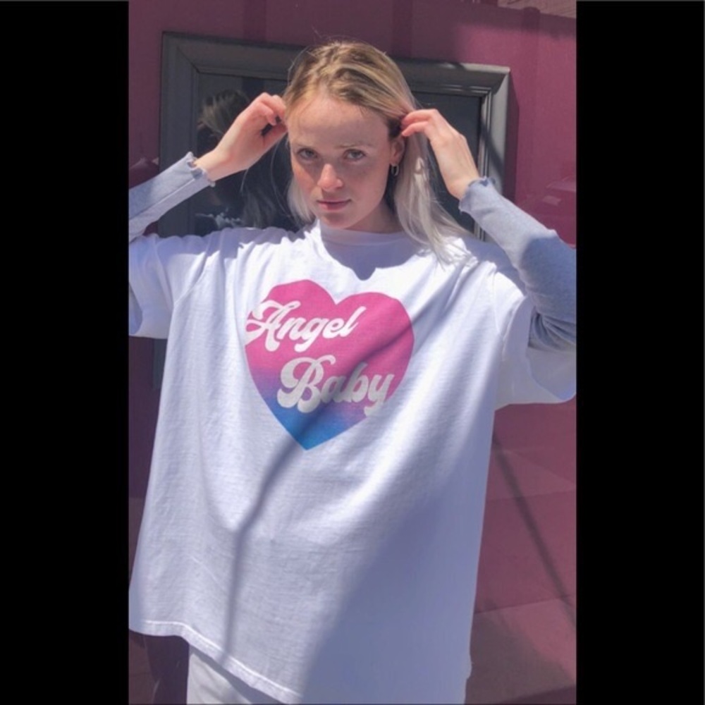 Brandy Melville Rita angel baby top